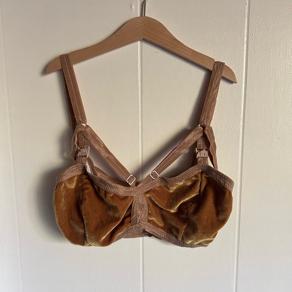 Velvet Tan nursing Bralette